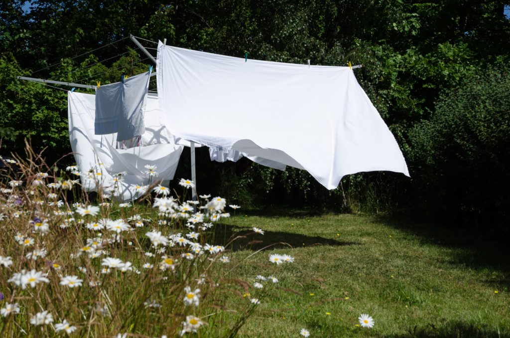 12521763 drying white sheets